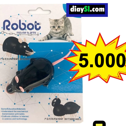 raton robotico de bateria