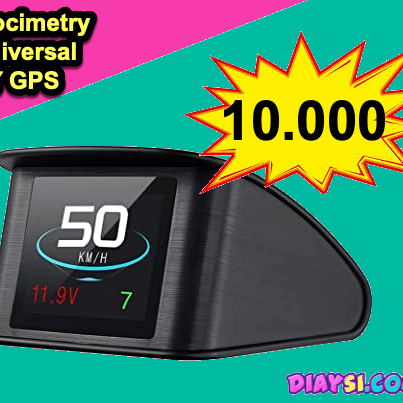 Velocímetro digital GPS universal para carro