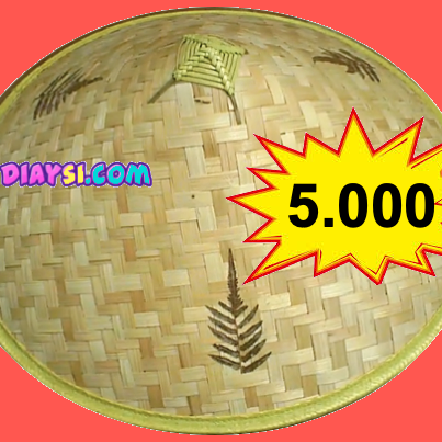 sombrero chino de palma