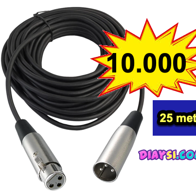 Cable de conexión XLR para micrófono, Cable de extensión macho a hembra, Cable de 1-20M, Audio de extensión Midi trenzado Xrl equilibrado