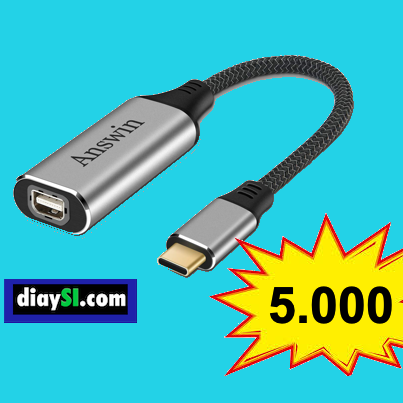 mini displayport a tipo c