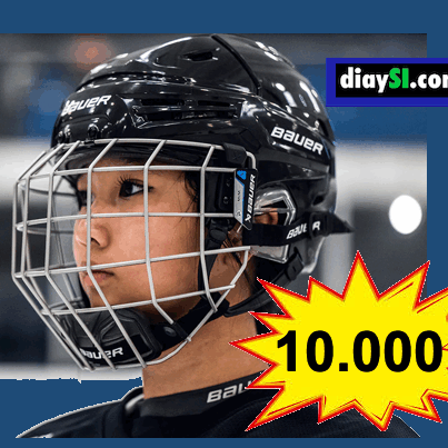 casco para hockey de ninos