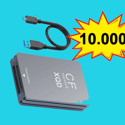 lector de tarjetas xqd cfexpress