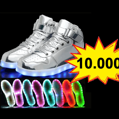 tenis con luces led