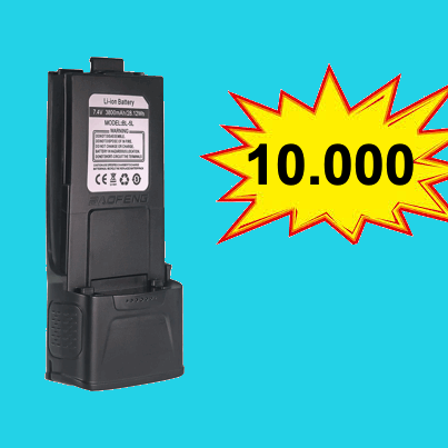 bateria para radio baofeng 7.4 voltios