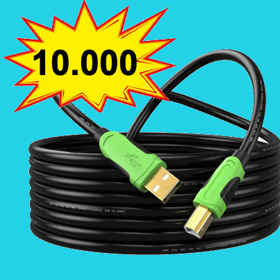 cable tipo A a tipo b macho a macho