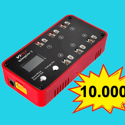 cargador de baterias de lipo 1s