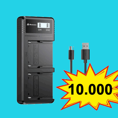 cargador de sony np-f970