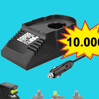 cargador para ryobi de carro 18 voltios