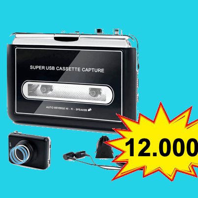 convertidora de casete a mp3
