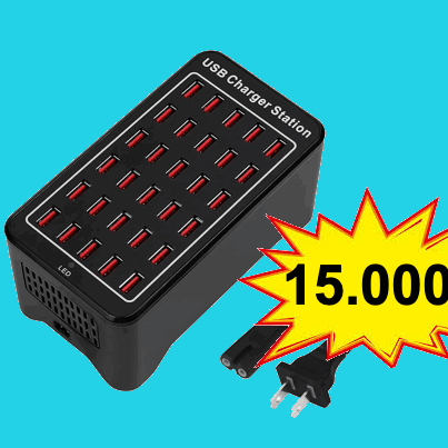 estacion de carga usb 30 puertos