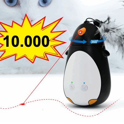 juguete laser automatico para gatos