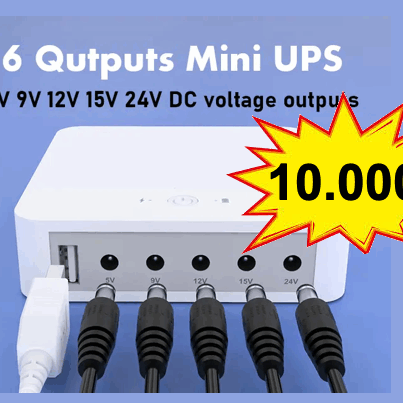 mini ups dc multipuertos 13200
