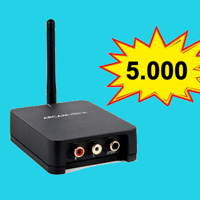 receptor de audio inalambrico aux out