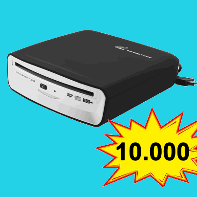 reproductor de cd dvd externo