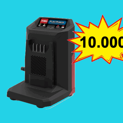 cargador de baterias para toro flex force60 voltios