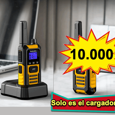 cargador para radios retevis doble salida
