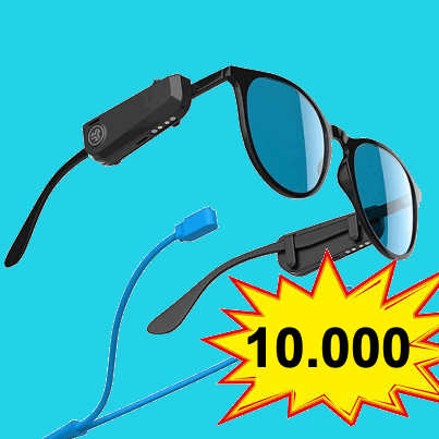 transmisor de audio inalambrico para anteojos