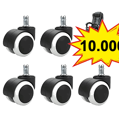 ruedas para silla de oficina
