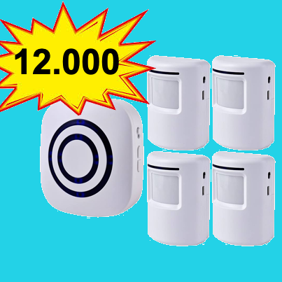 alarma con sensor de movimiento