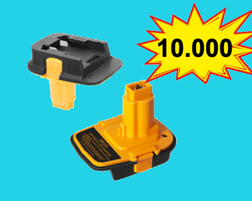 convertidor de bateria dewalt a milwaukee convertidor de bateria dewalt a milwaukee