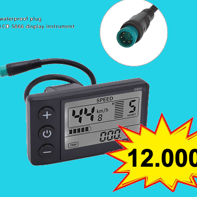 pantalla para bicicleta electrica 24v 36v 48 voltios